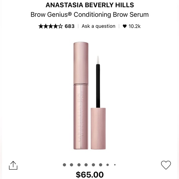 NIB: Anastasia Beverly Hills Brow Genius; Brow Conditioning Serum - Picture 2 of 10